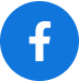 Icône de Facebook sur fond bleu